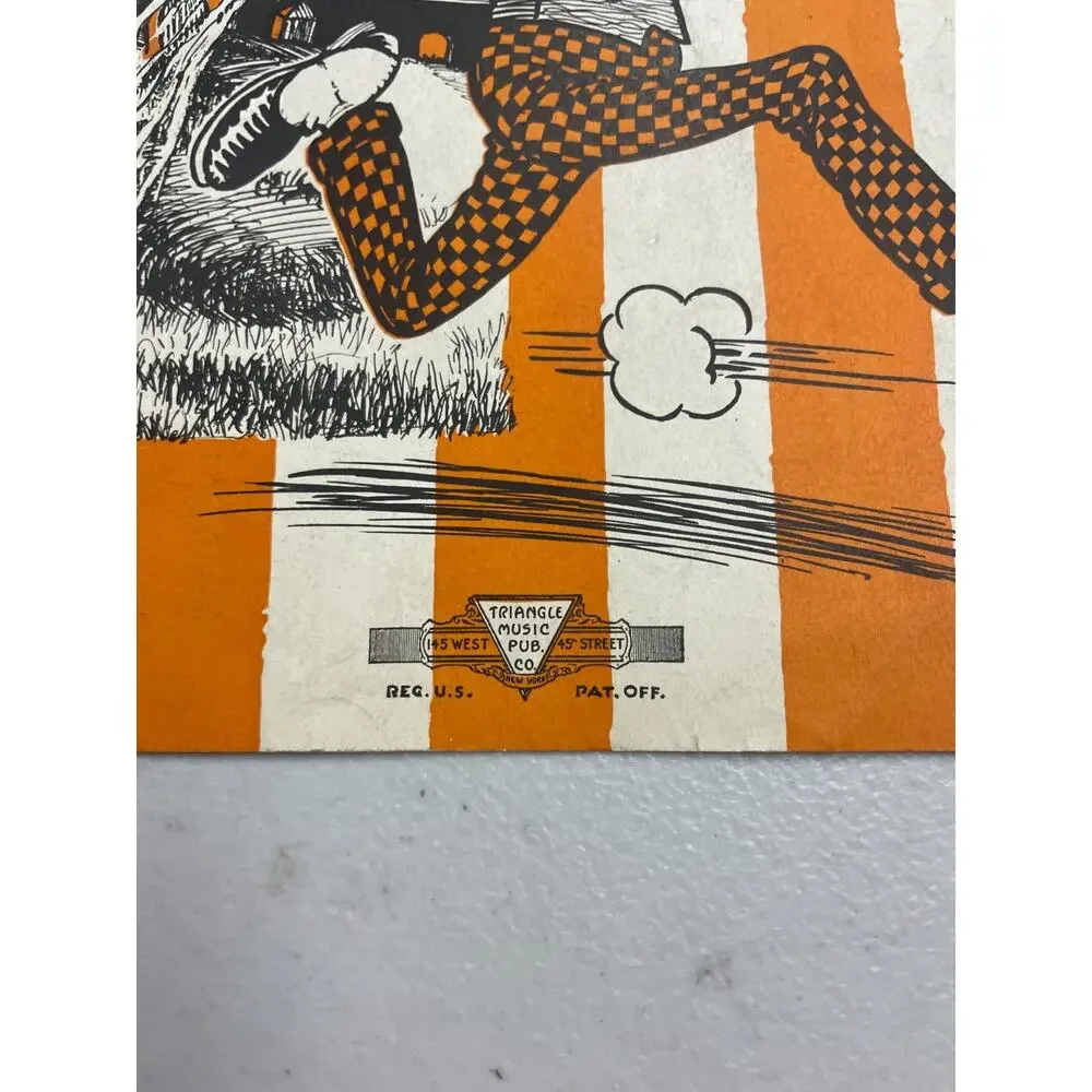 Vintage I Ain't Afraid Of Nuthin' Dat's Alive by Al Bernard Sheet Music Cover